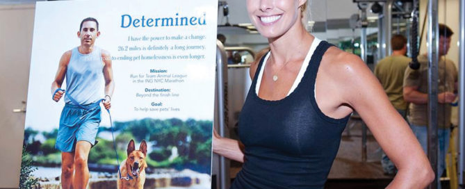 Beth trains for NYC Marathon.