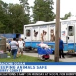 Horry County Animal Care Center Transfers Animals, Accepts Donations Ahead of Storm