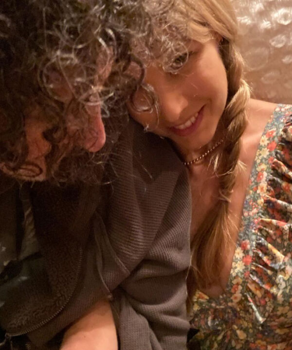 beth-blog-dec2020-howard-beth-shelter-at-home a man and woman taking a selfie