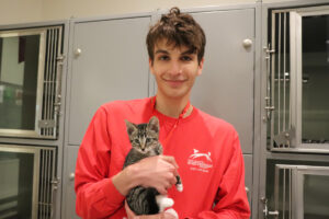 Volunteer Eric Greene