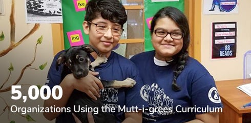 5,000 Organizations Using the Mutt-i-grees Curriculum